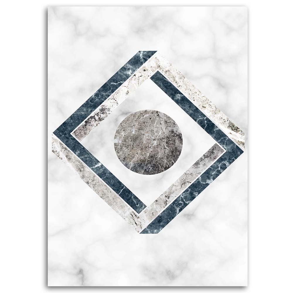 Emaga Obraz na płótnie, Geometryczna abstrakcja - 70x100